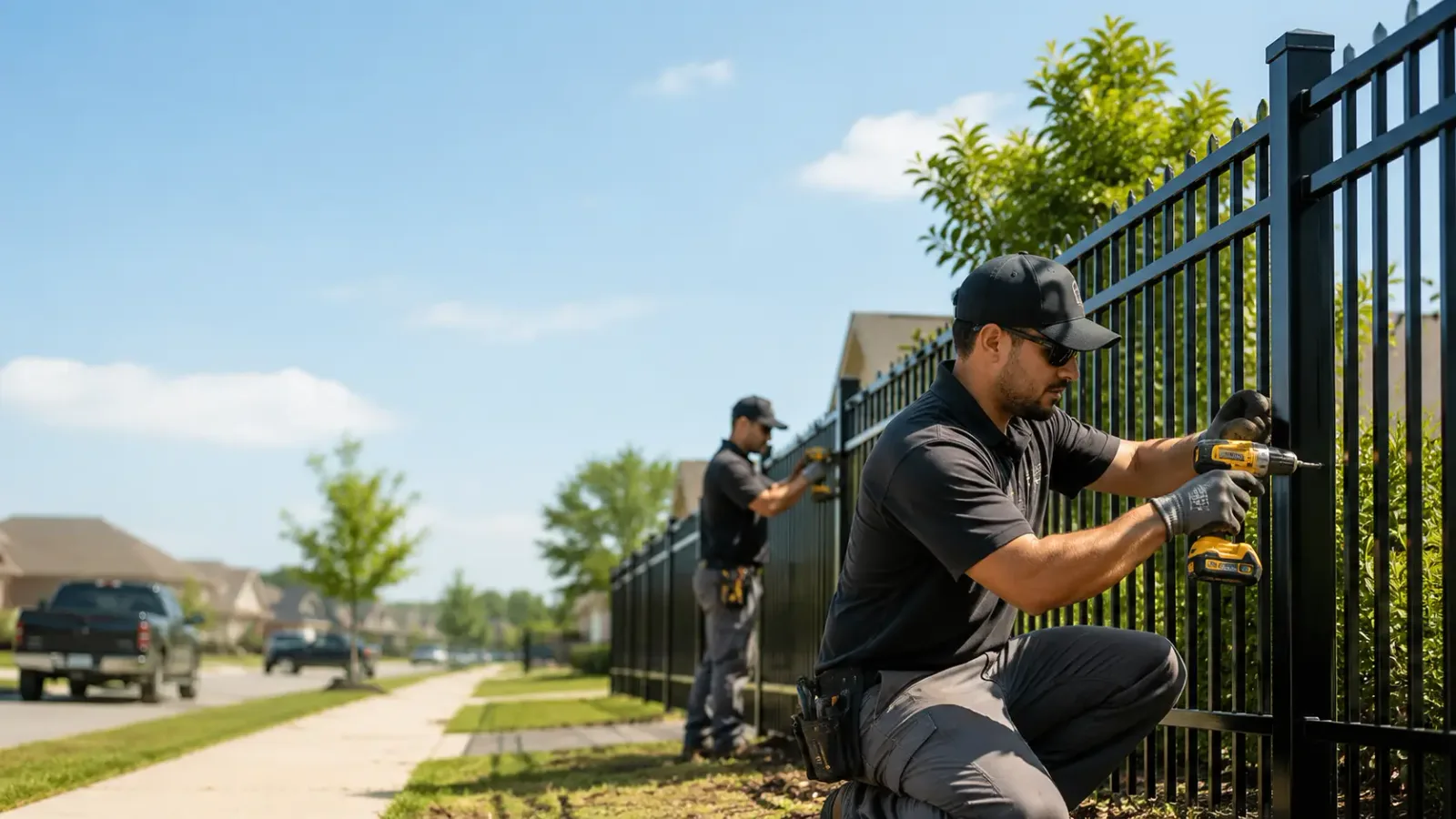 Metal Fence Installation in Fults, IL